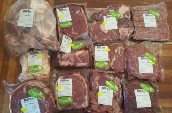 Picture of Boss Meats - BEEF PACK Organic 10kg