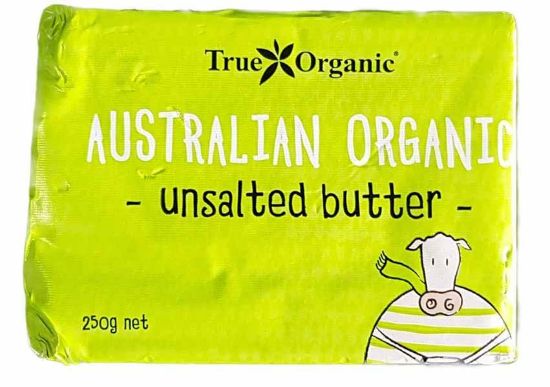 Picture of True Organic UNSALTED BUTTER 250G