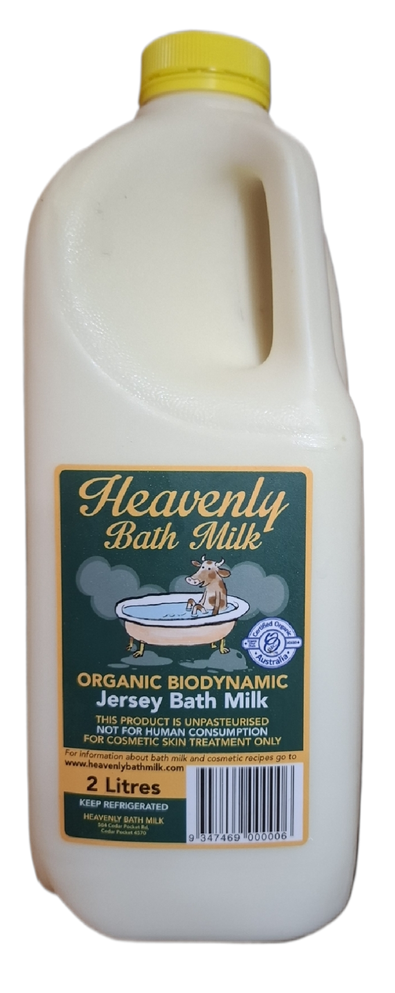 YOM ORGANIC FOODS. Cleopatra's Raw Bath Milk 2L